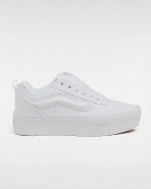 White Men Vans Knu Stack Sneakers Australia | VN4197608