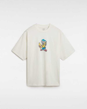 White Men Vans Reggie T Shirts Australia | VN5674201