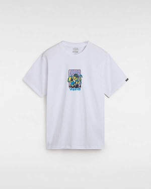 White Men Vans Robbie T Shirts Australia | VN7581306