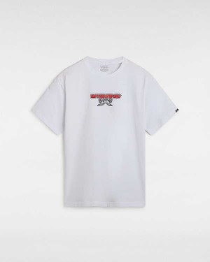 White Men Vans Sakomo T Shirts Australia | VN8475139