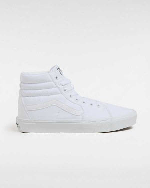 White Men Vans Sk8-Hi Sneakers Australia | VN2197830