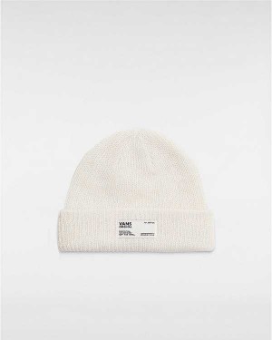 White Unisex Vans Hamlin Cuff Beanie Australia | VN1768450