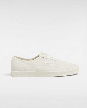 White Women Vans Authentic Lowpro Sneakers Australia | VN9238564