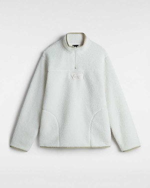 White Women Vans Boxed Sherpa Fleece Australia | VN8643075