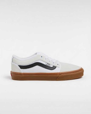 White Women Vans Chukka Low Sidestripe Skate Shoes Australia | VN6723815