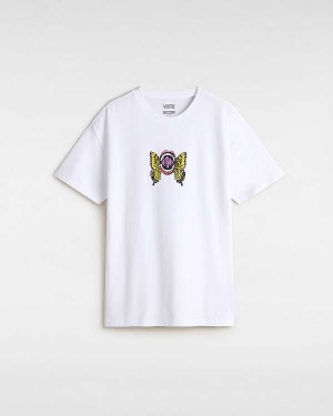 White Women Vans Ethereal T Shirts Australia | VN2643910