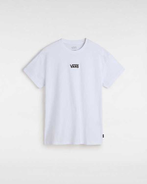 White Women Vans Flying V Oversized T Shirts Australia | VN3076519