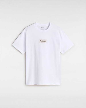 White Women Vans Garden T Shirts Australia | VN6289015