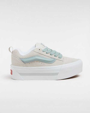 White Women Vans Knu Stack Sneakers Australia | VN7916508