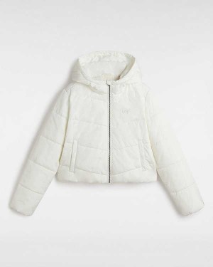 White Women Vans MTE Foundry Crop Jacket Australia | VN9265814