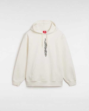 White Women Vans Skate Blurb Hoodie Australia | VN9782540