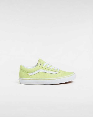 Yellow Kids' Vans Old Skool (8-14 Years) Sneakers Australia | VN8041765