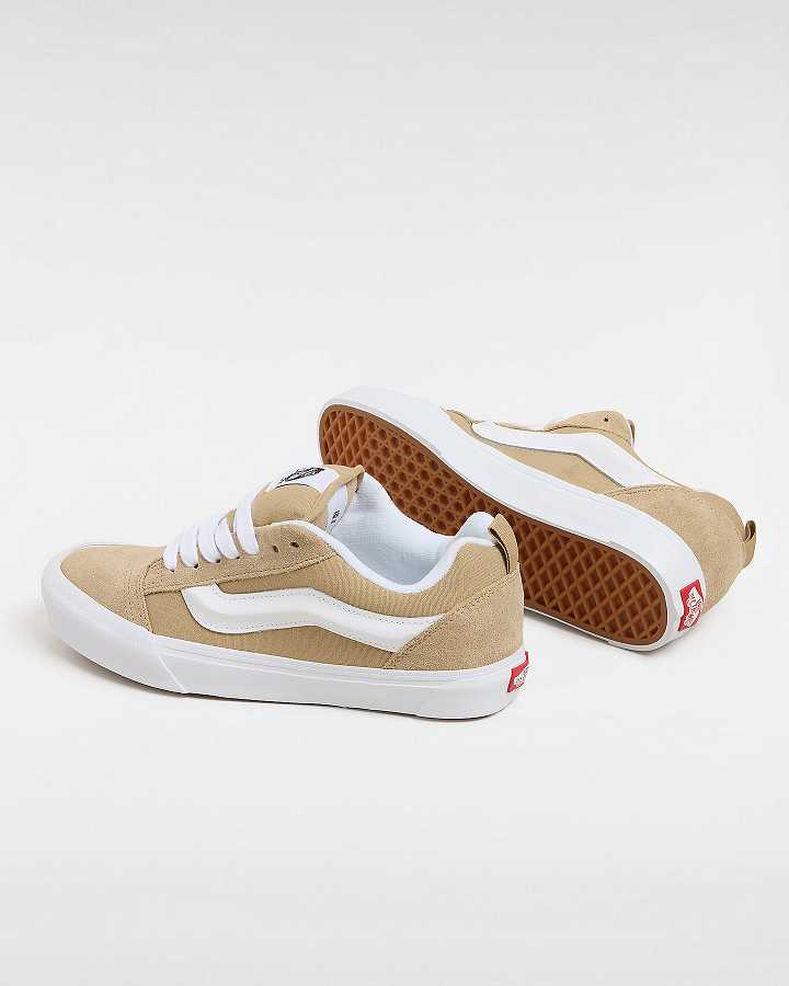 Beige Men Vans Knu Skool Sneakers Australia | VN1873645