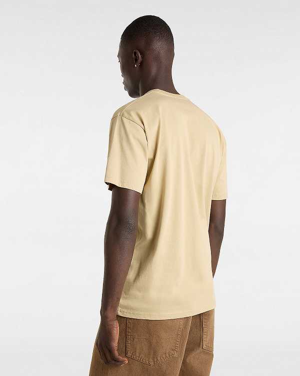 Beige Men Vans Last Remains T Shirts Australia | VN6583704