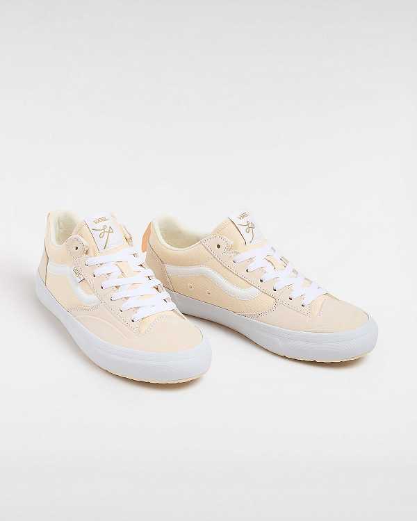 Beige Men Vans Lizzie Low Skate Shoes Australia | VN0293875