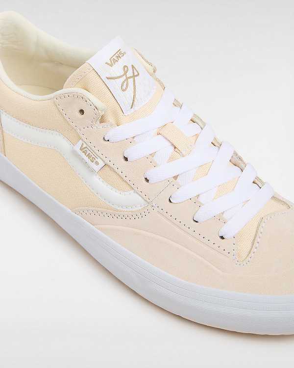 Beige Men Vans Lizzie Low Skate Shoes Australia | VN0293875