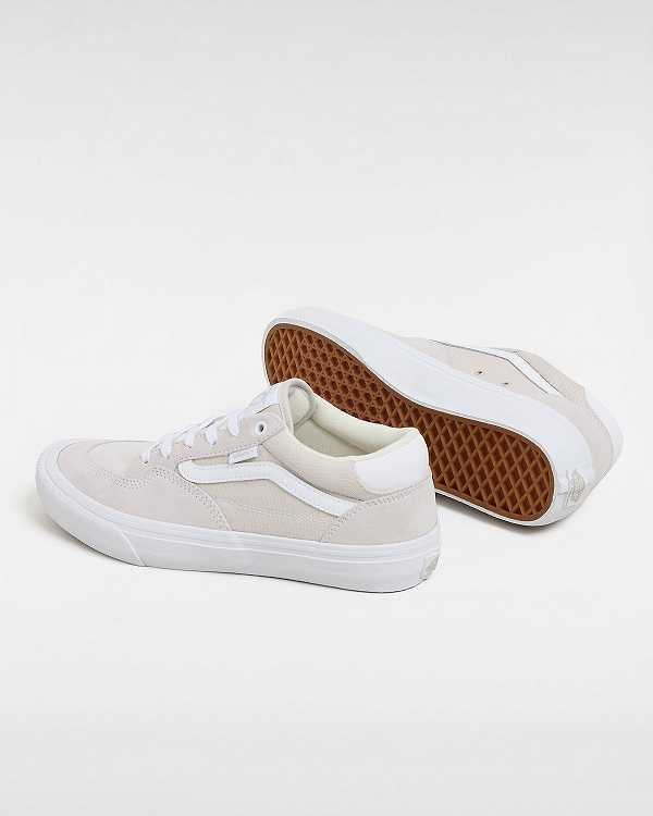 Beige Men Vans Rowan Skate Shoes Australia | VN9715843