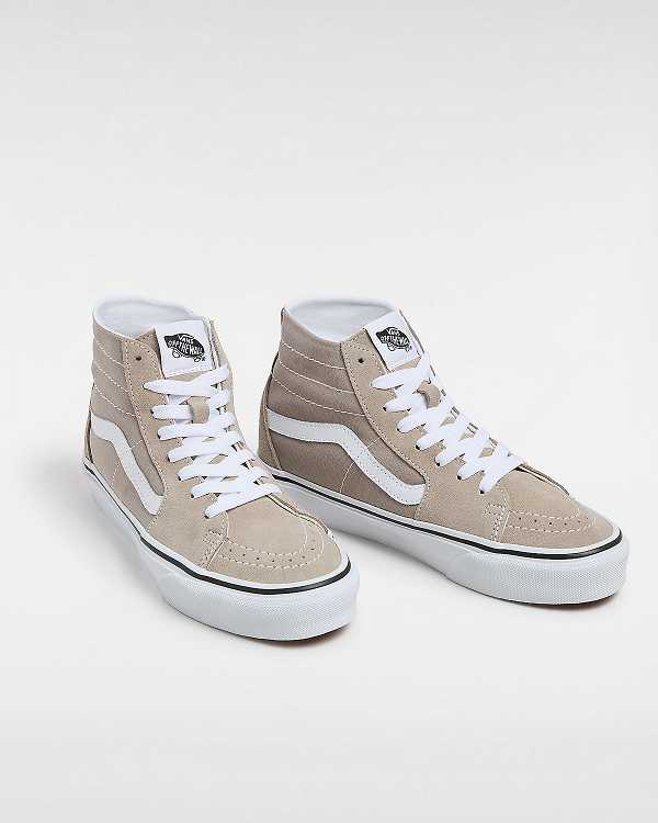 Beige Men Vans Sk8-Hi Tapered Sneakers Australia | VN7503169