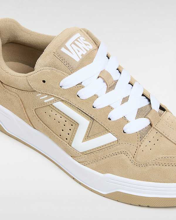 Beige Men Vans Upland Sneakers Australia | VN2397461