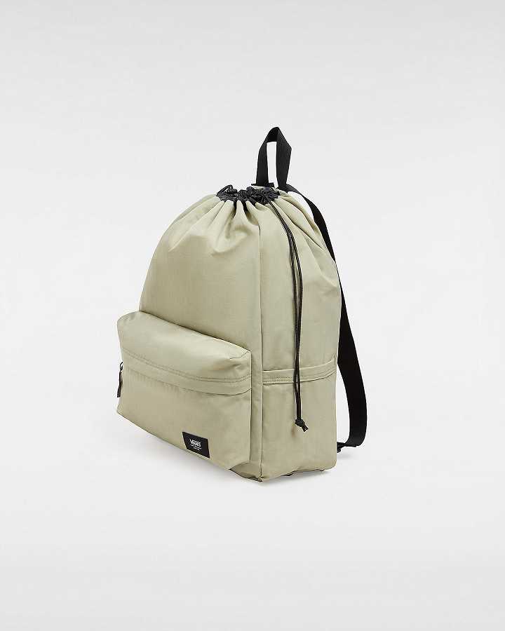 Beige Unisex Vans Old Skool Cinch Backpacks Australia | VN5804219