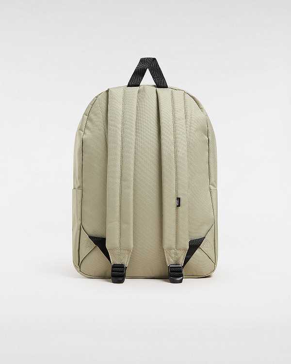 Beige Unisex Vans Old Skool Classic Backpacks Australia | VN2741983