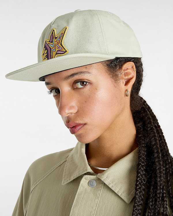 Beige Unisex Vans Skate Star Low Hats Australia | VN7439810