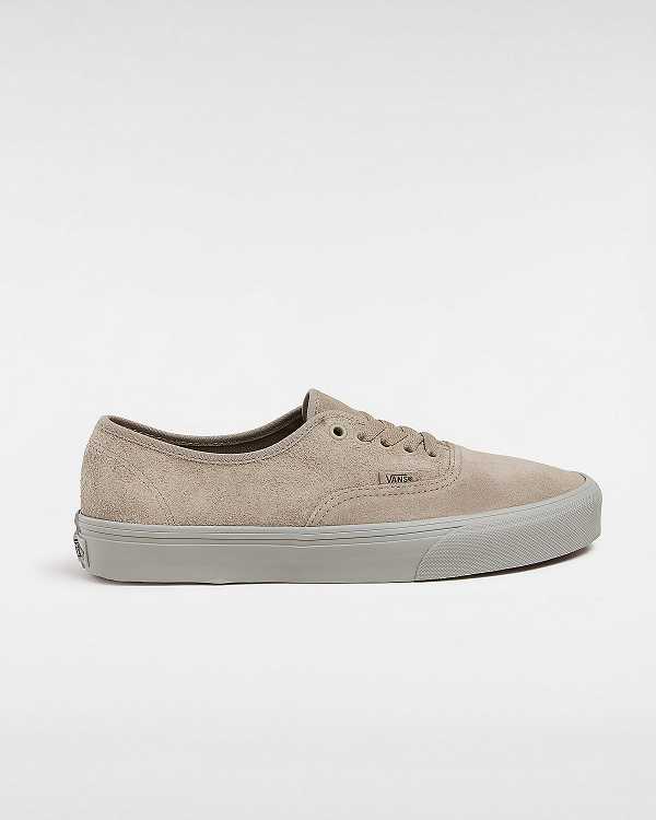 Beige Women Vans Authentic Suede Mix Sneakers Australia | VN3726542