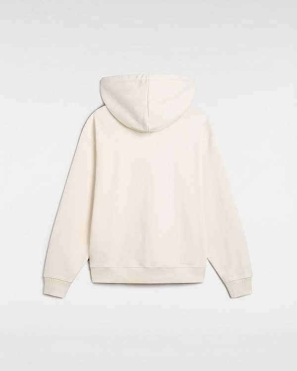 Beige Women Vans Flying V Hoodie Australia | VN4260853