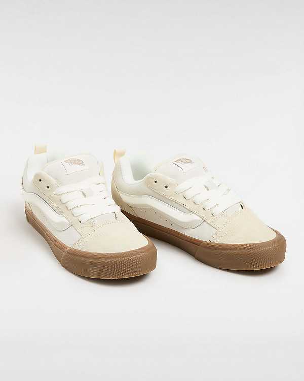 Beige Women Vans Knu Skool Sneakers Australia | VN9264807