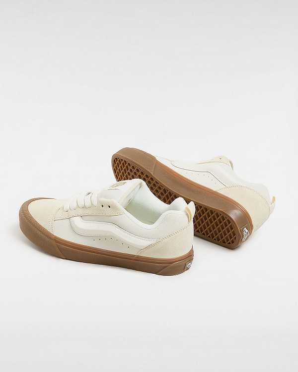 Beige Women Vans Knu Skool Sneakers Australia | VN9264807