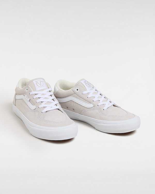 Beige Women Vans Rowan Skate Shoes Australia | VN0928754