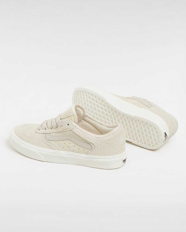 Beige Women Vans Rowley Classic Sneakers Australia | VN8140962