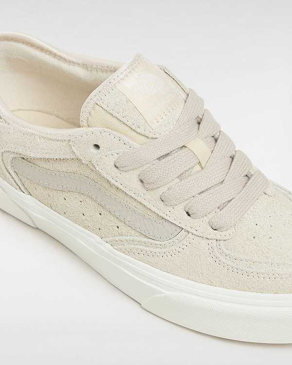 Beige Women Vans Rowley Classic Sneakers Australia | VN8140962