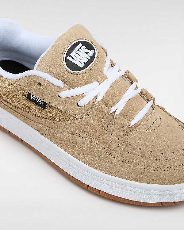 Beige Women Vans Speed LS Skate Shoes Australia | VN4870521