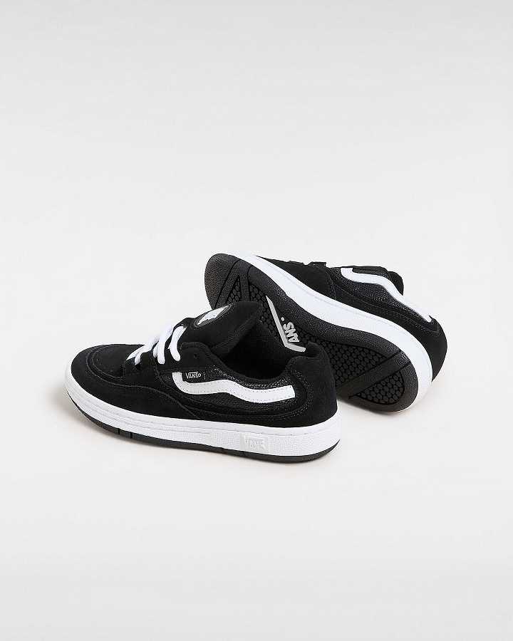 Black Kids' Vans Speed (8-14 years) Skate Shoes Australia | VN3265170