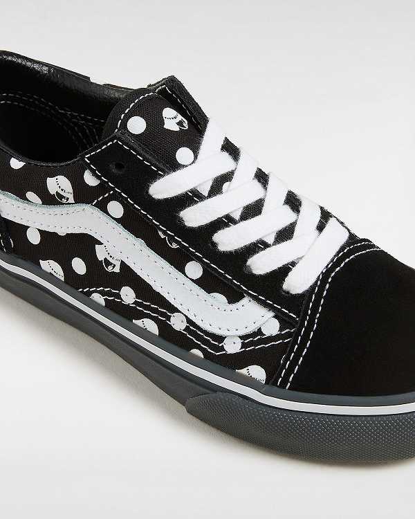 Black Kids' Vans Vans X Papergirl Old Skool (4-8 Years) Sneakers Australia | VN0587962