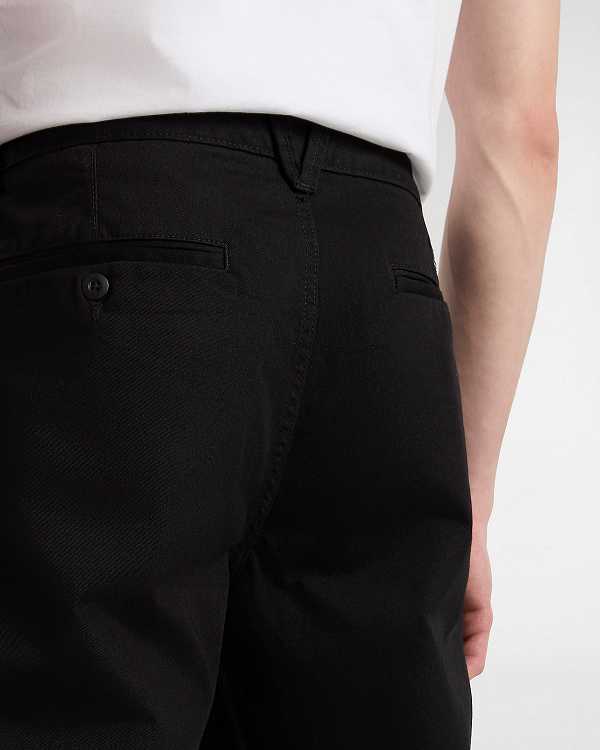 Black Men Vans Authentic Chino Slim Pants Australia | VN6980253