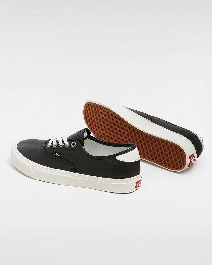 Black Men Vans Authentic Lux Sneakers Australia | VN6583940