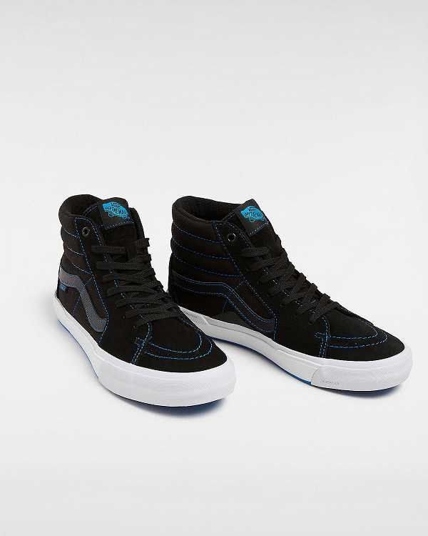 Black Men Vans BMX Sk8-Hi Sneakers Australia | VN0513247