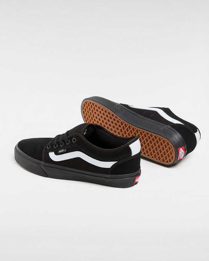 Black Men Vans Chukka Low Sidestripe Skate Shoes Australia | VN2135896