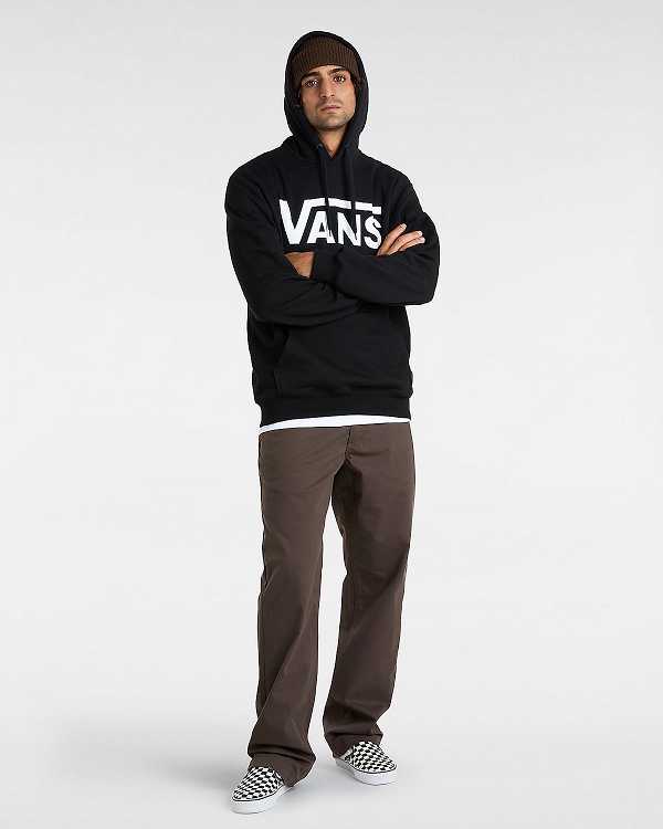 Black Men Vans Classic Pullover Australia | VN4562908