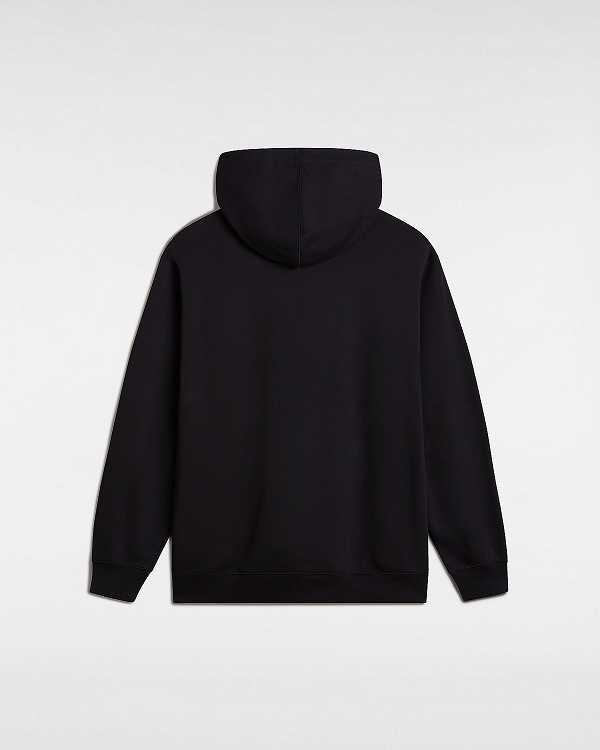 Black Men Vans Global Line Loose Hoodie Australia | VN6087134