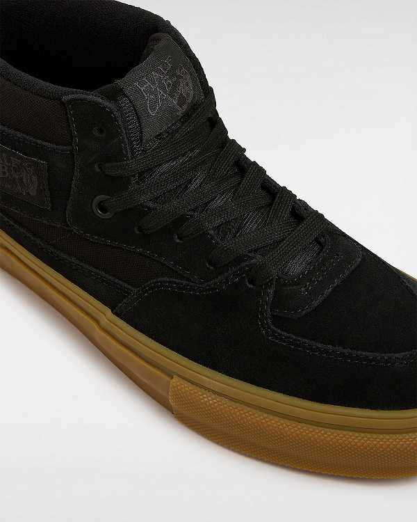 Black Men Vans Half Cab Skate Shoes Australia | VN9214357