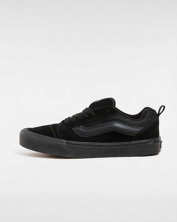 Black Men Vans Knu Skool Skate Shoes Australia | VN9476312