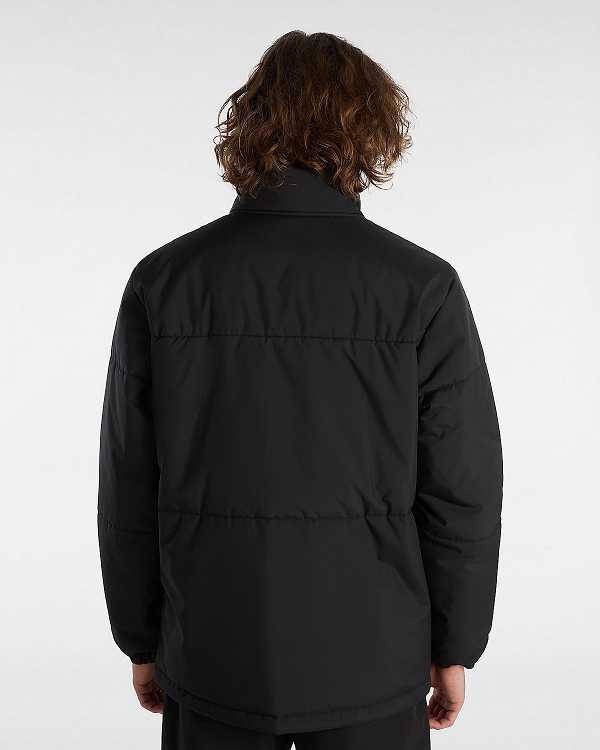 Black Men Vans MTE Norris Puffer Jacket Australia | VN8642739