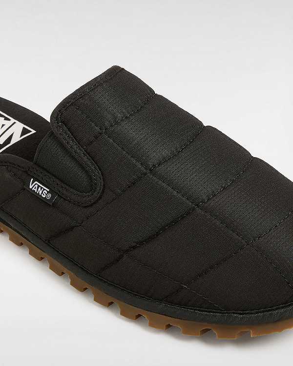 Black Men Vans MTE Quilted Mountain Mules Australia | VN9834106