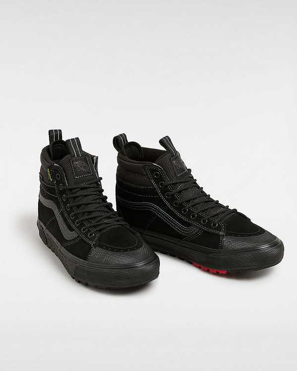 Black Men Vans MTE Sk8-Hi Waterproof Shoes Australia | VN0945832