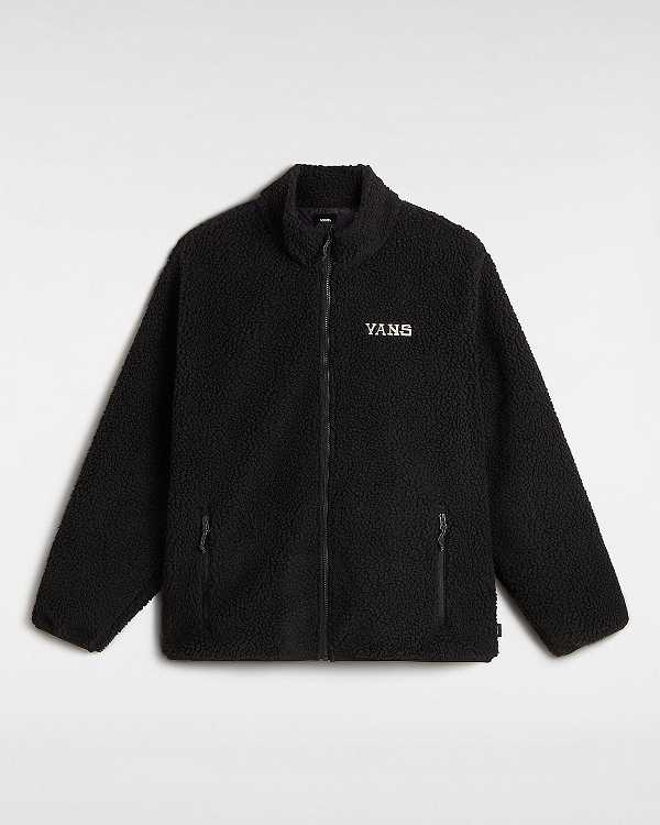 Black Men Vans Nimi Full Zip Jacket Australia | VN3609421