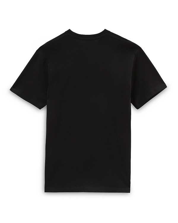 Black Men Vans OTW Classic Front T Shirts Australia | VN9746035