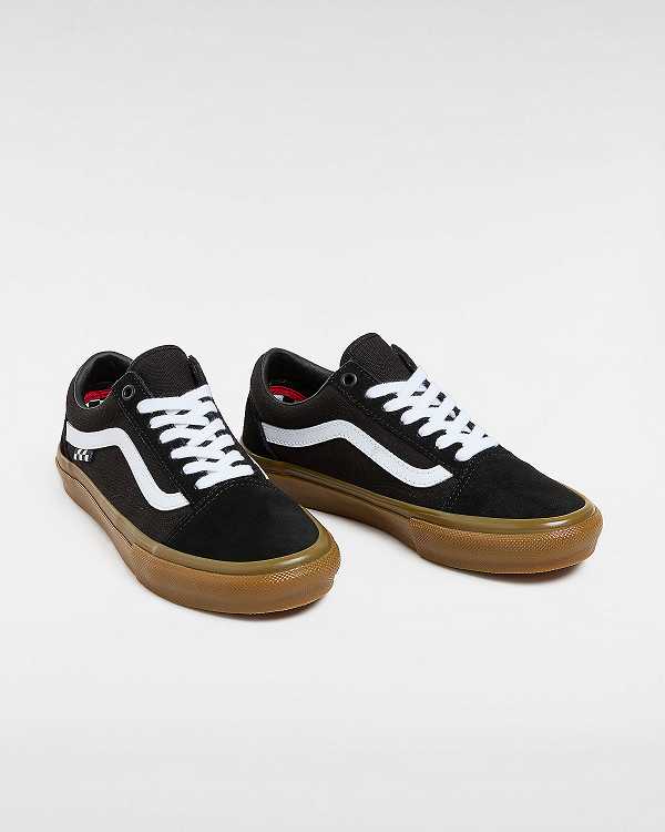 Black Men Vans Old Skool Skate Shoes Australia | VN5796420